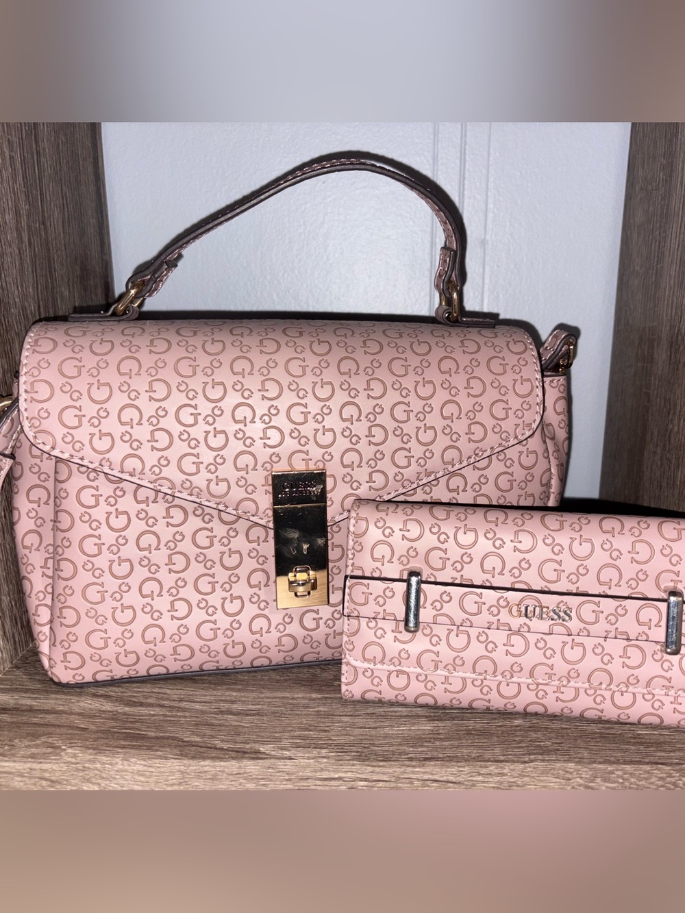 Guess purse and wallet